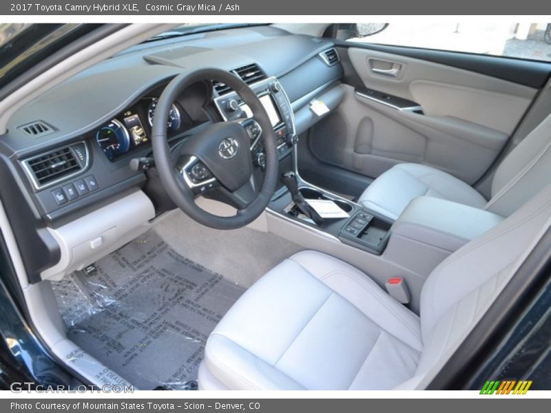 Cosmic Gray Mica / Ash 2017 Toyota Camry Hybrid XLE
