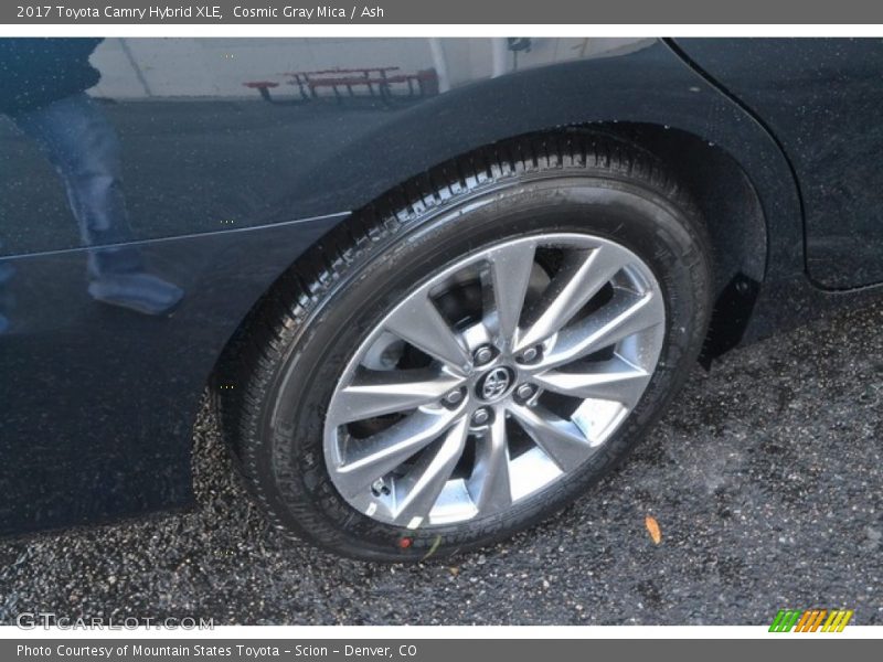 Cosmic Gray Mica / Ash 2017 Toyota Camry Hybrid XLE