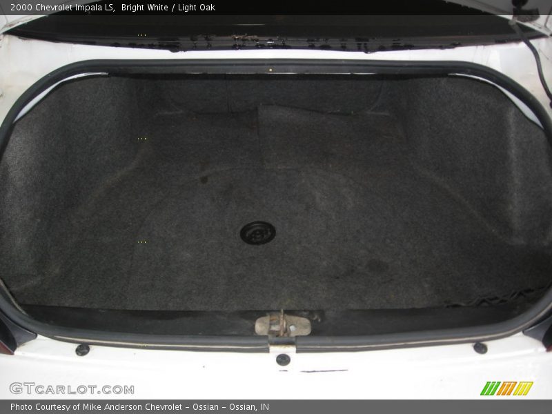 Bright White / Light Oak 2000 Chevrolet Impala LS