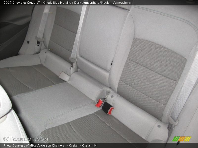Kinetic Blue Metallic / Dark Atmosphere/Medium Atmosphere 2017 Chevrolet Cruze LT