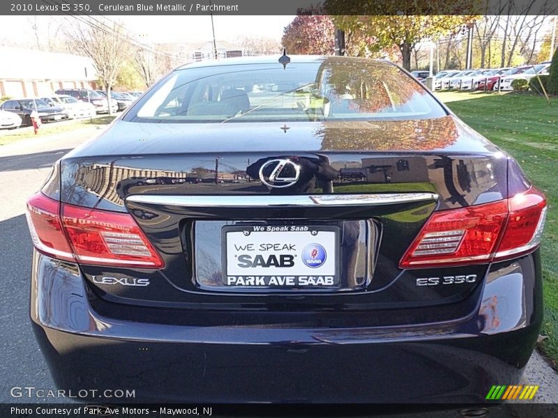 Cerulean Blue Metallic / Parchment 2010 Lexus ES 350