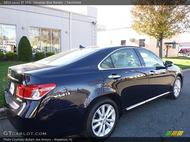 Cerulean Blue Metallic / Parchment 2010 Lexus ES 350
