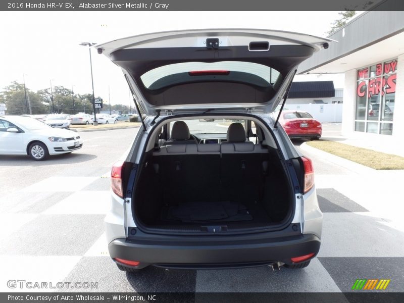 Alabaster Silver Metallic / Gray 2016 Honda HR-V EX