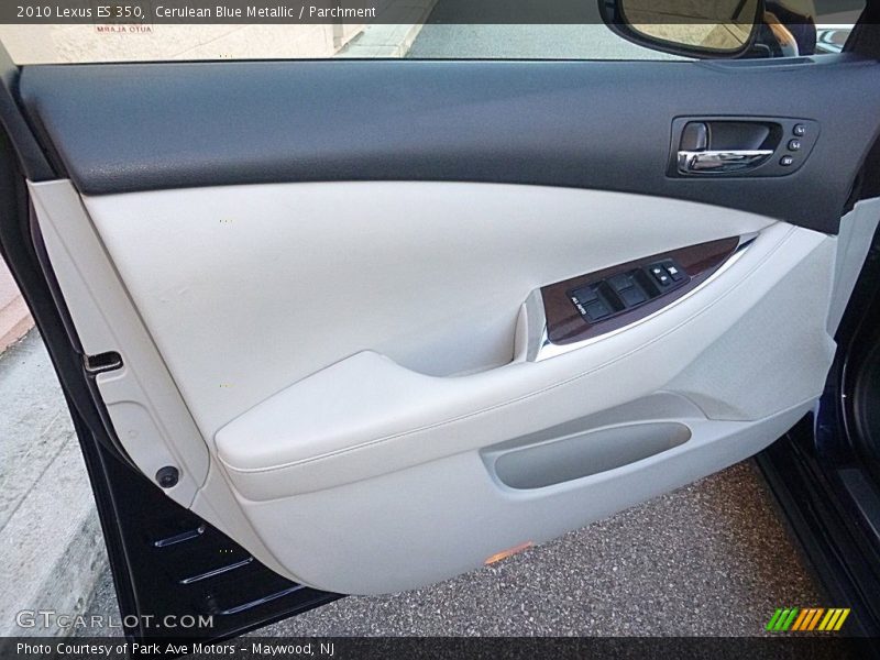 Cerulean Blue Metallic / Parchment 2010 Lexus ES 350