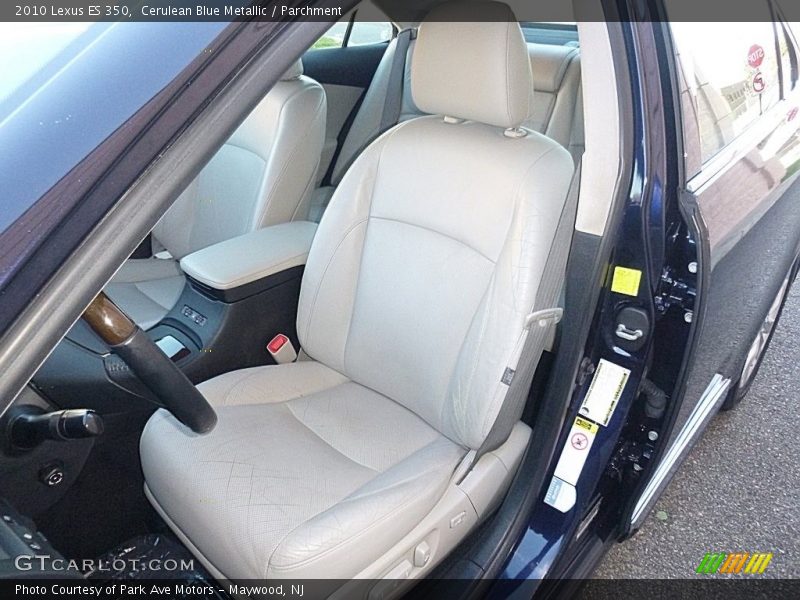 Cerulean Blue Metallic / Parchment 2010 Lexus ES 350