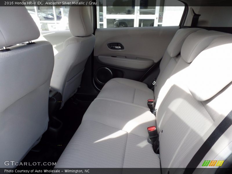 Alabaster Silver Metallic / Gray 2016 Honda HR-V EX