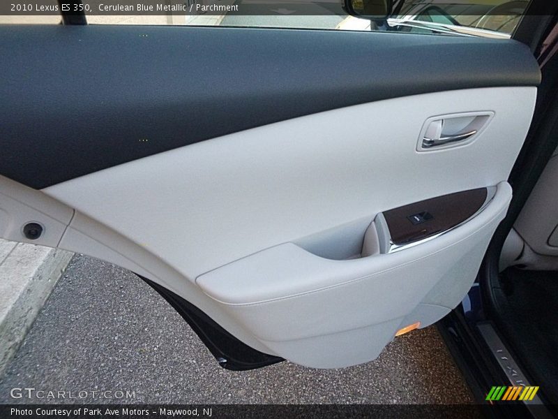 Cerulean Blue Metallic / Parchment 2010 Lexus ES 350