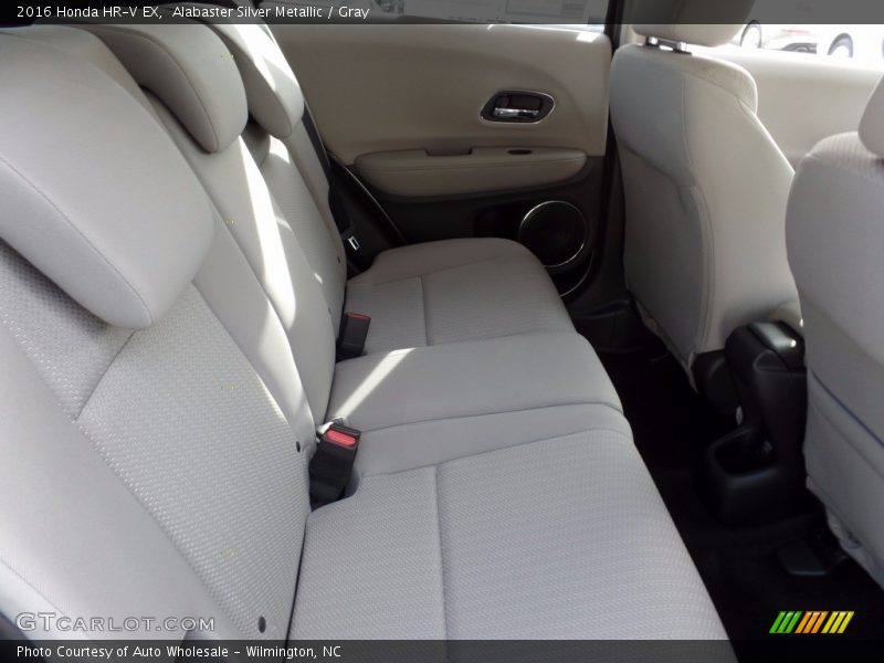 Alabaster Silver Metallic / Gray 2016 Honda HR-V EX