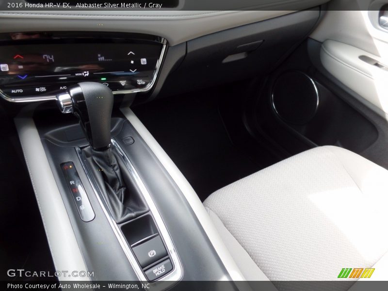 Alabaster Silver Metallic / Gray 2016 Honda HR-V EX