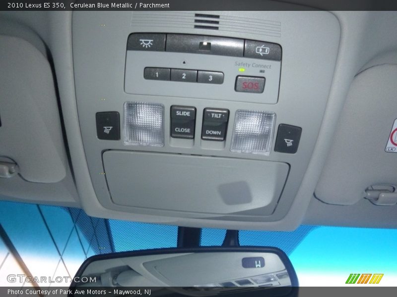 Cerulean Blue Metallic / Parchment 2010 Lexus ES 350