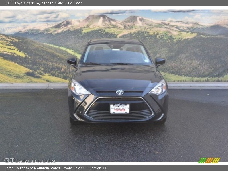 Stealth / Mid-Blue Black 2017 Toyota Yaris iA