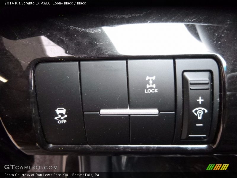 Ebony Black / Black 2014 Kia Sorento LX AWD