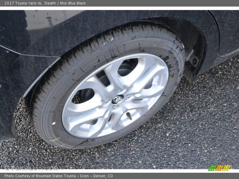 Stealth / Mid-Blue Black 2017 Toyota Yaris iA