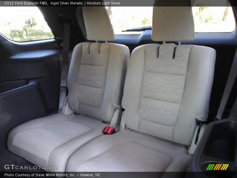 Ingot Silver Metallic / Medium Light Stone 2012 Ford Explorer FWD