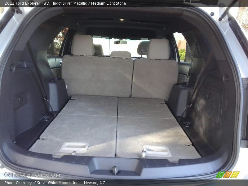 Ingot Silver Metallic / Medium Light Stone 2012 Ford Explorer FWD