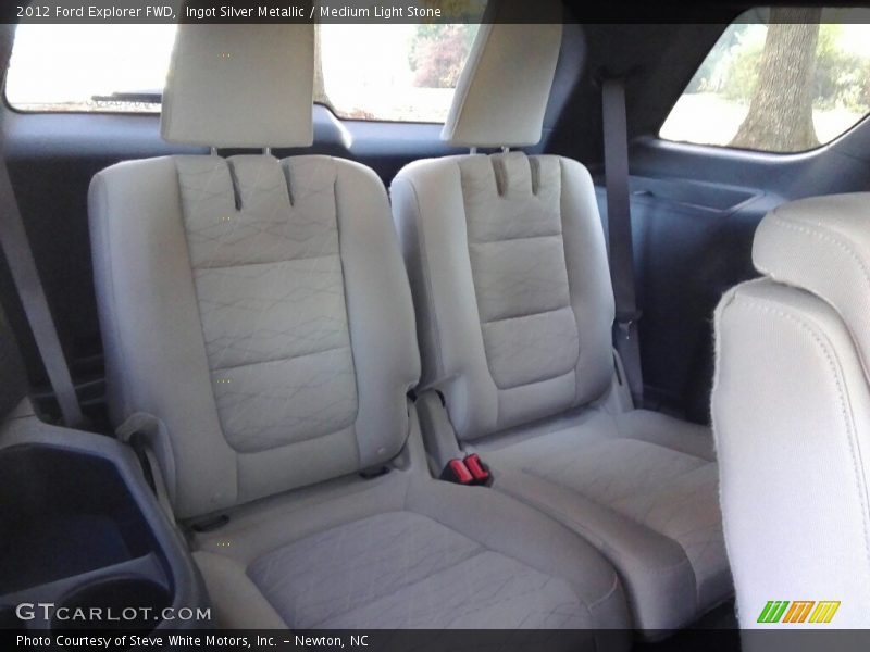 Ingot Silver Metallic / Medium Light Stone 2012 Ford Explorer FWD