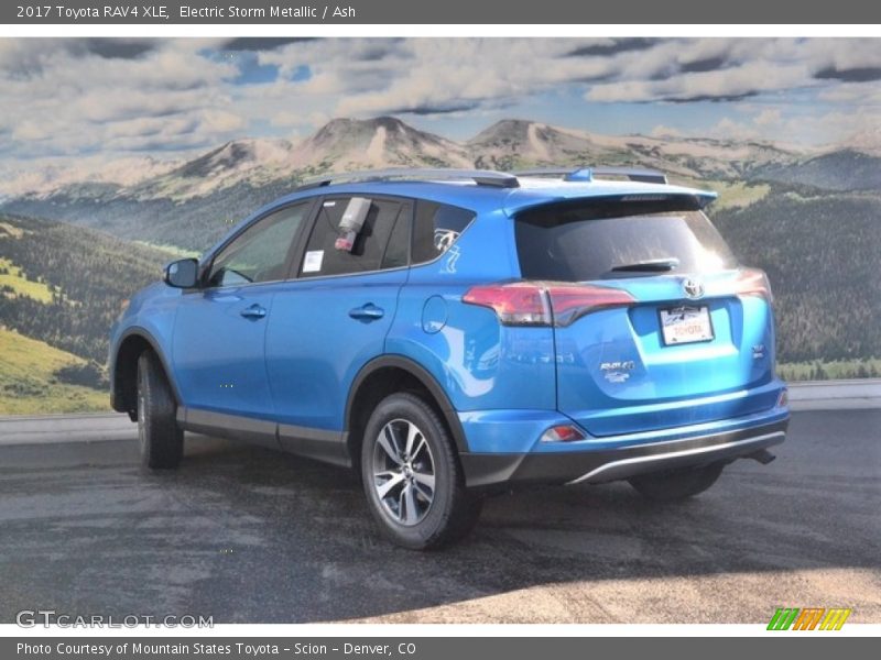 Electric Storm Metallic / Ash 2017 Toyota RAV4 XLE