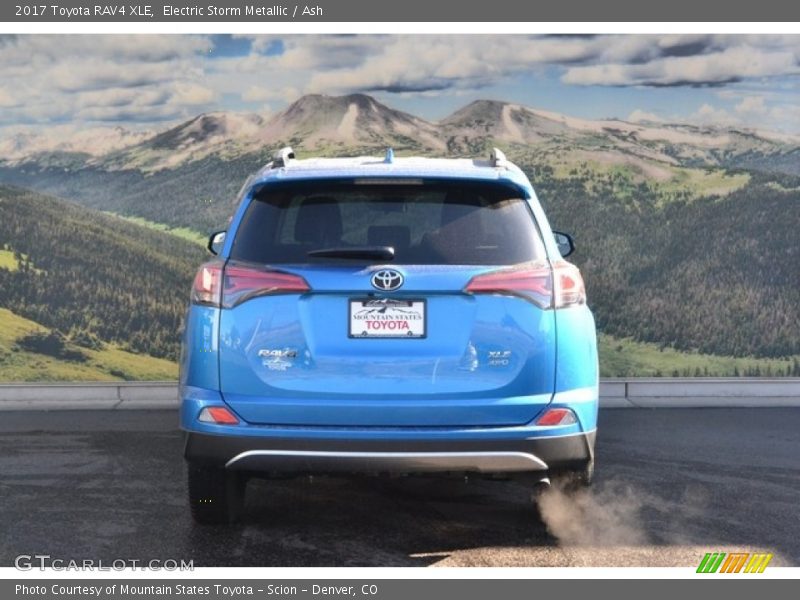 Electric Storm Metallic / Ash 2017 Toyota RAV4 XLE