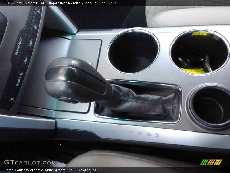 Ingot Silver Metallic / Medium Light Stone 2012 Ford Explorer FWD