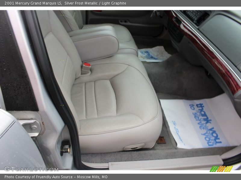 Silver Frost Metallic / Light Graphite 2001 Mercury Grand Marquis LS