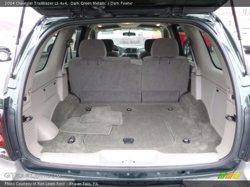 Dark Green Metallic / Dark Pewter 2004 Chevrolet TrailBlazer LS 4x4