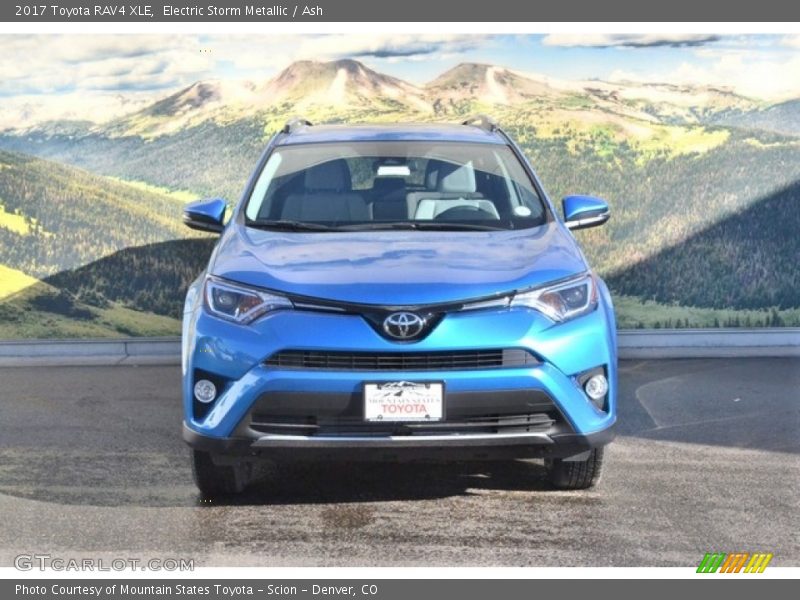 Electric Storm Metallic / Ash 2017 Toyota RAV4 XLE