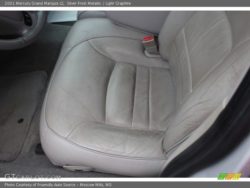 Silver Frost Metallic / Light Graphite 2001 Mercury Grand Marquis LS