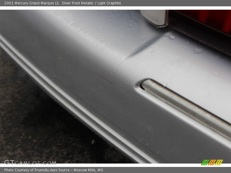 Silver Frost Metallic / Light Graphite 2001 Mercury Grand Marquis LS