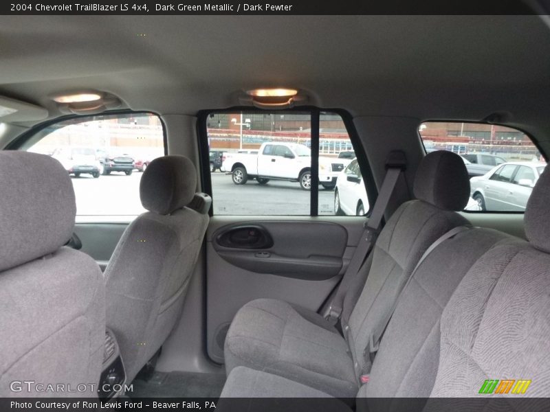 Dark Green Metallic / Dark Pewter 2004 Chevrolet TrailBlazer LS 4x4