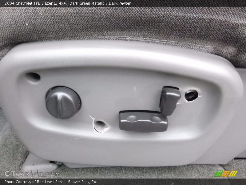 Dark Green Metallic / Dark Pewter 2004 Chevrolet TrailBlazer LS 4x4