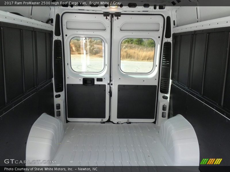 Bright White / Gray 2017 Ram ProMaster 2500 High Roof Cargo Van
