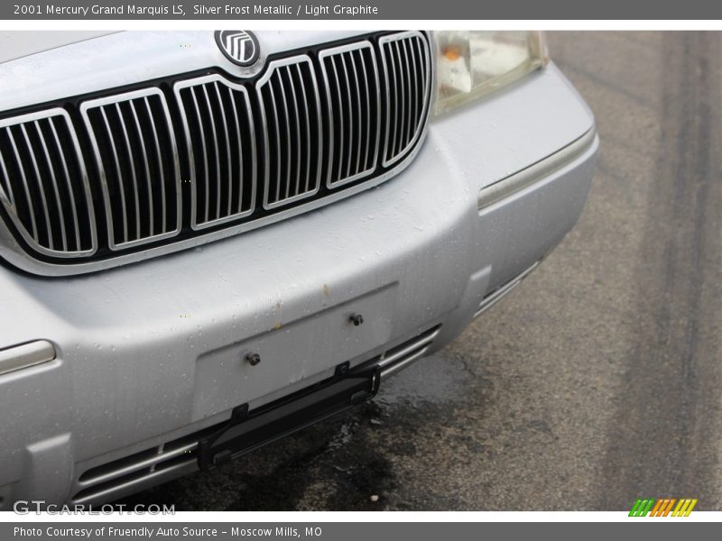 Silver Frost Metallic / Light Graphite 2001 Mercury Grand Marquis LS