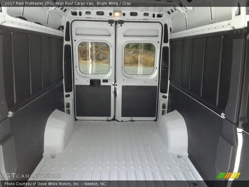 Bright White / Gray 2017 Ram ProMaster 2500 High Roof Cargo Van