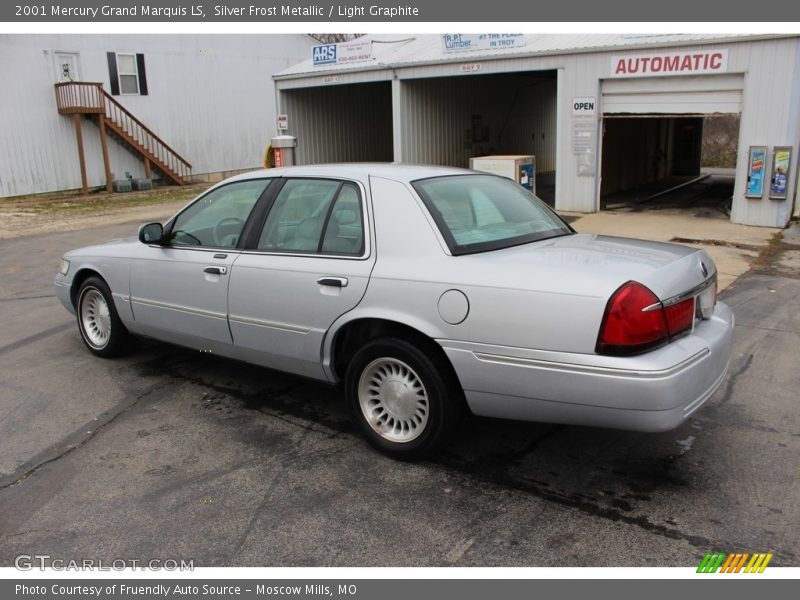 Silver Frost Metallic / Light Graphite 2001 Mercury Grand Marquis LS