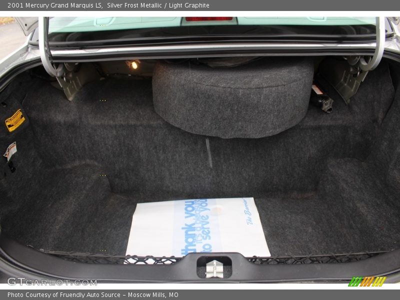 Silver Frost Metallic / Light Graphite 2001 Mercury Grand Marquis LS