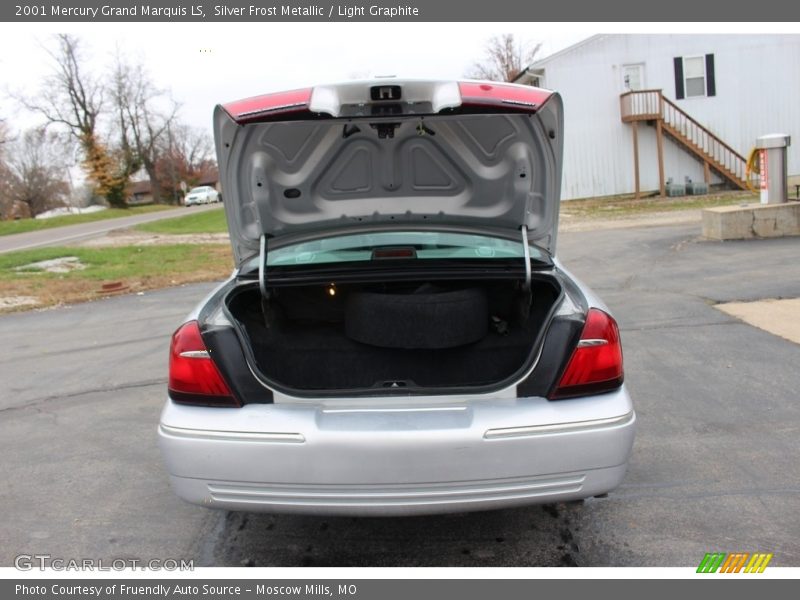 Silver Frost Metallic / Light Graphite 2001 Mercury Grand Marquis LS