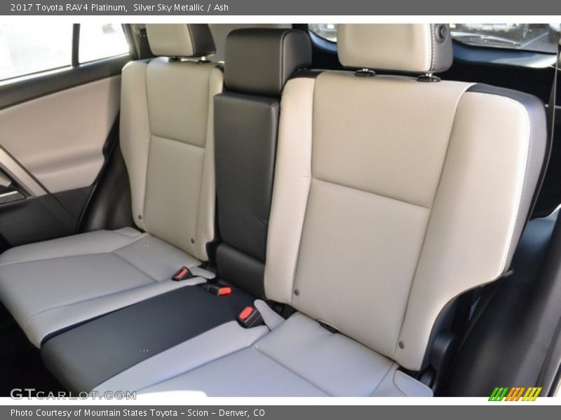 Silver Sky Metallic / Ash 2017 Toyota RAV4 Platinum