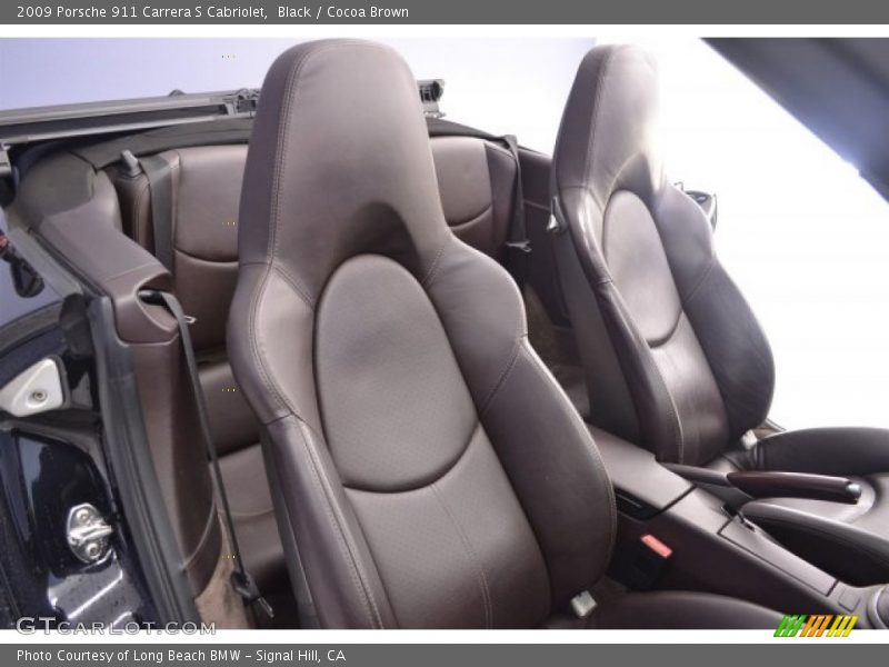 Front Seat of 2009 911 Carrera S Cabriolet