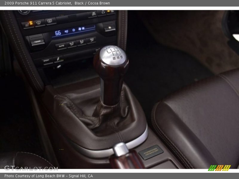  2009 911 Carrera S Cabriolet 6 Speed Manual Shifter