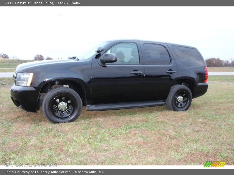  2011 Tahoe Police Black