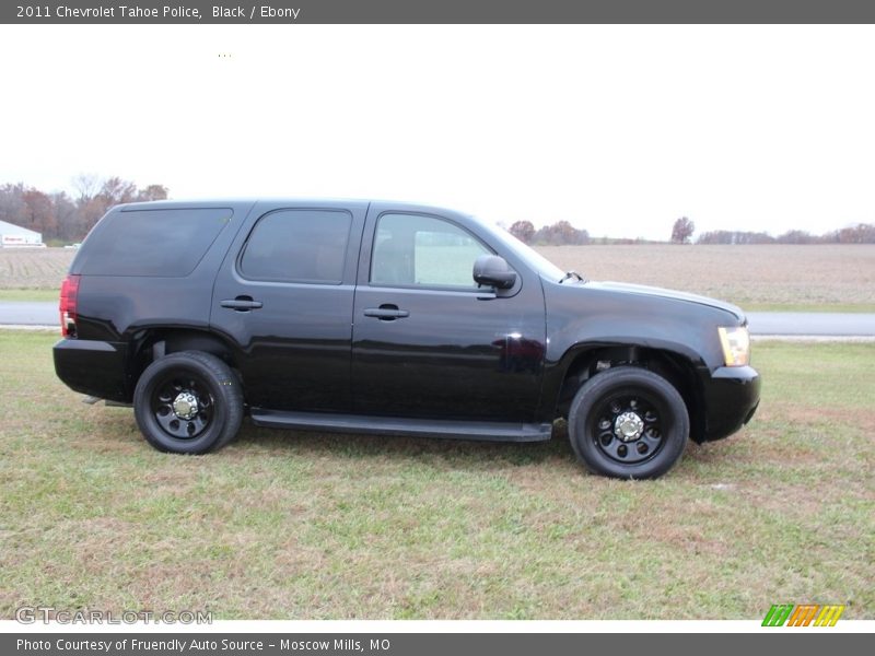 Black / Ebony 2011 Chevrolet Tahoe Police