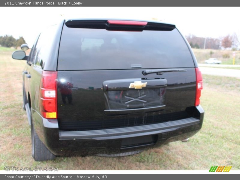 Black / Ebony 2011 Chevrolet Tahoe Police