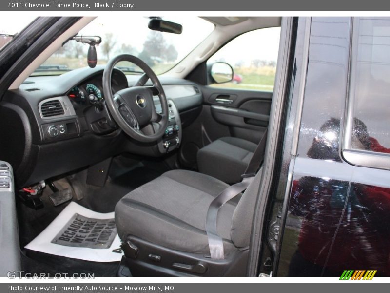 Black / Ebony 2011 Chevrolet Tahoe Police