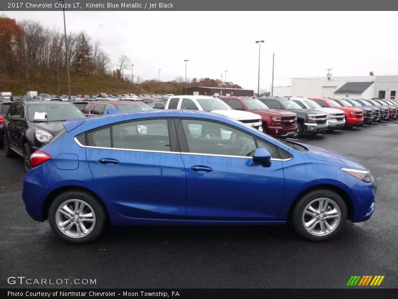 Kinetic Blue Metallic / Jet Black 2017 Chevrolet Cruze LT