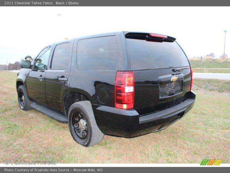 Black / Ebony 2011 Chevrolet Tahoe Police