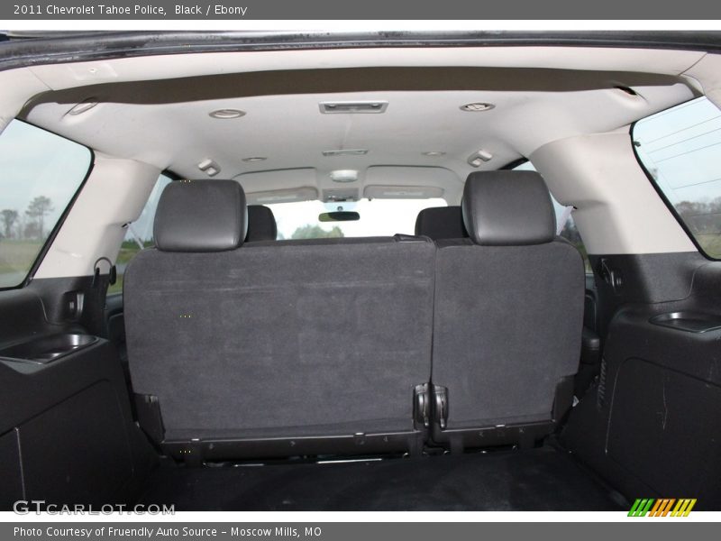 Black / Ebony 2011 Chevrolet Tahoe Police
