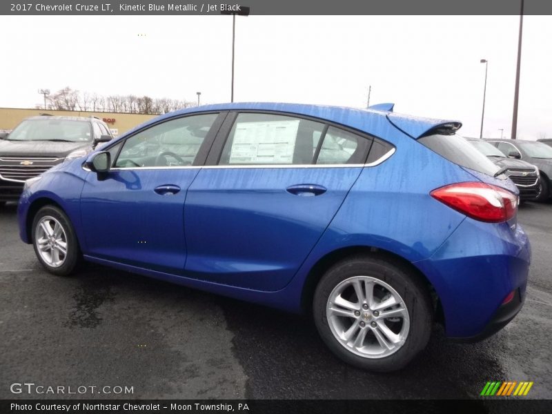 Kinetic Blue Metallic / Jet Black 2017 Chevrolet Cruze LT