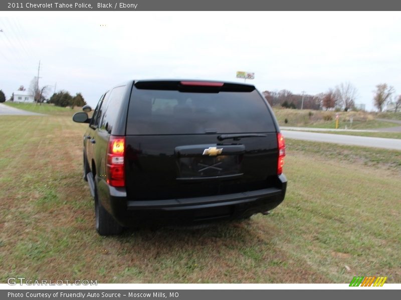 Black / Ebony 2011 Chevrolet Tahoe Police