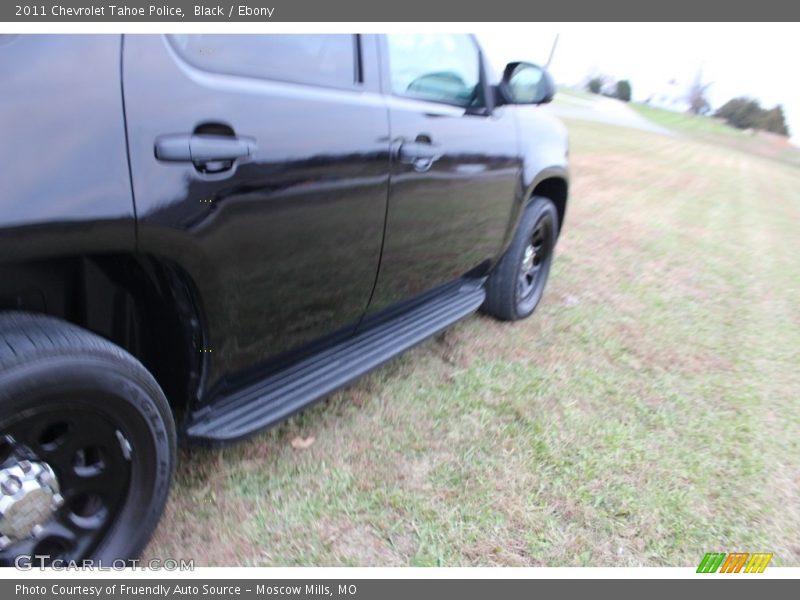 Black / Ebony 2011 Chevrolet Tahoe Police