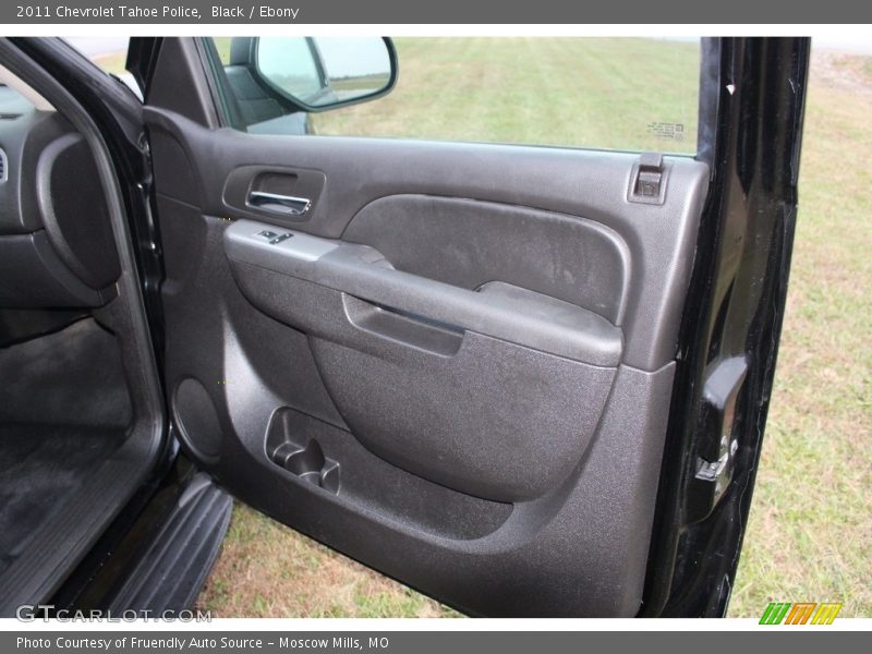 Black / Ebony 2011 Chevrolet Tahoe Police